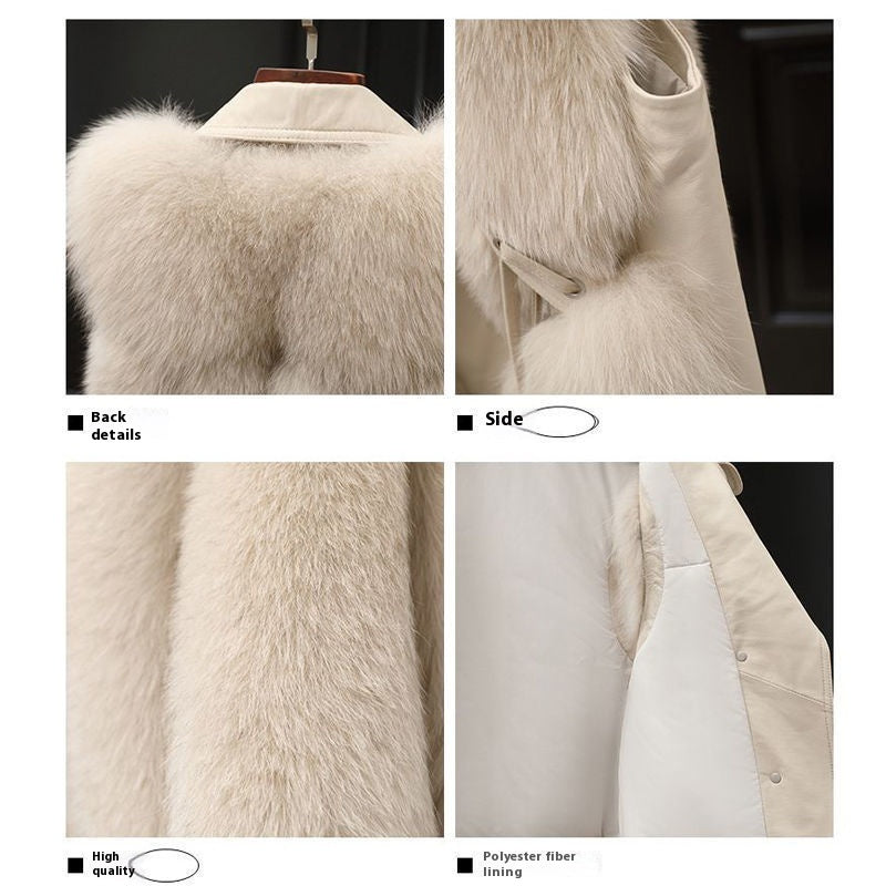 Fur Vest Short Coat Autumn And Winter New Patchwork Winter Fox Fur Jacket Women Short Artificial Fur Coat Elegant Female Warm Vest